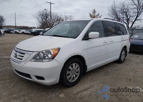 2010 Honda Odyssey Ex-L z USA, uszkodzony, nr VIN 5FNRL3H70AB107862
